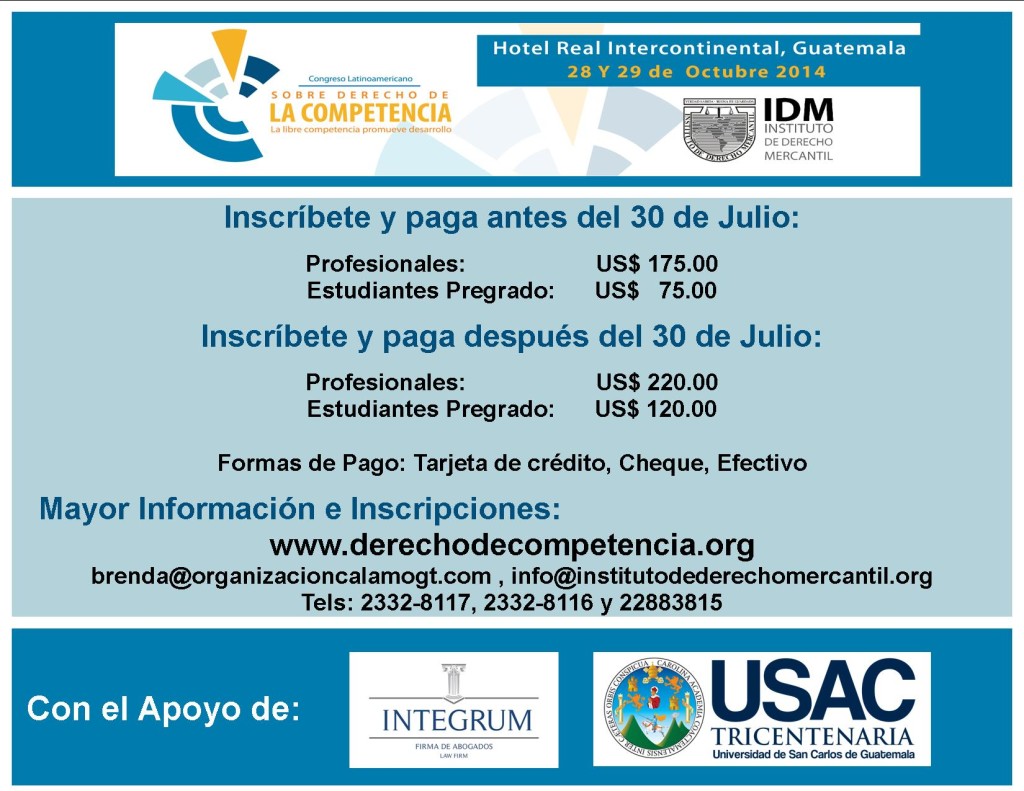 Promocion por inscripcion temprana